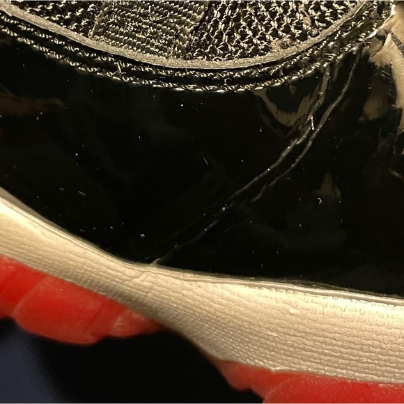 Nike Air Jordan 11 Xl Retro Bred 2012 Size 13 Black Red White - Picture 11 of 16